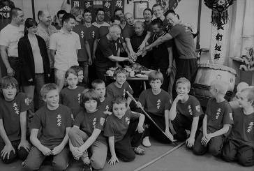 Sifu Quach à l'école Shaolin Chowgar Quach de Pologne (2011).